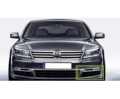 VAG Naujas originalus VOLKSWAGEN Phaeton priekinis bamperis apatinė grotelė kairė 3D0853665J3FZ OEM