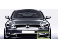 VAG Naujas originalus VOLKSWAGEN Phaeton priekinis bamperis apatinė grotelė kairė 3D0853665J3FZ OEM