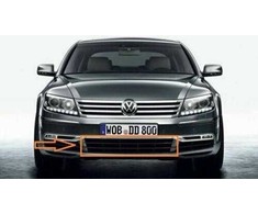 VAG Naujas originalus Volkswagen Phaeton 2011-2016 apatinis priekinis groteles 3D0853677L3FZ OEM