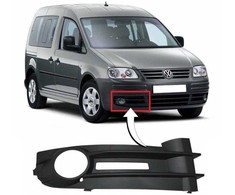 VAG Naujas originalus VW CADDY priekinis bamperis rūko žibinto lempos grotelių dešinė 2K0853684A7G9 OEM