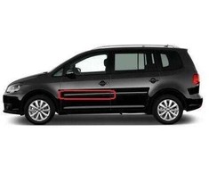 VAG Naujas originalus VW CADDY TOURAN priekinis kairės pusės durų apsauginis apdailos elementas 1T0853515E9B9