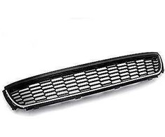VAG NAUJAS ORIGINALUS VW POLO 2010-2014 PRIEKINIS BAMPERIS APATINIS GROTELĖ Juodas SU CHROMO APDAILAI