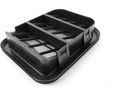 VAG NAUJAS ORIGINALUS VW SEAT SKODA AUDI GALINIS KETVIRTIS PANELE VENT 3T0819465A