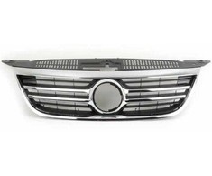 VAG Naujas originalus VW TIGUAN (08-11) priekinis bamperis chromuotas radiatoriaus grotelės 5N0853651C2ZZ
