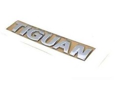 VAG NAUJAS ORIGINALUS VW TIGUAN CHROMO TIGUAN BAGAŽINĖS DANGTIS ŽENKLAS EMBLEMA 5N0853687A 739