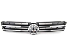 VAG NAUJAS ORIGINALUS VW TOUAREG 11-14 PRIEKINIS BAMPERIS CENTRINIS VIRŠUTINIS GROTELĖ 7P6853651A ZLL