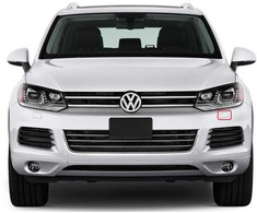 VAG Naujas originalus VW TOUAREG priekinis bamperis N/S kairės kabliuko akies dangtelis 7P6807367AGRU