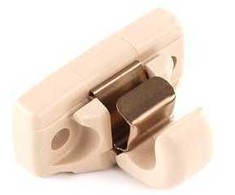 VAG NAUJAS ORIGINALUS VW TOURAN 03-10 TRANSPORTER 03-16 SAULĖS ŠALMAS KLIPAS LAIKIKLIS ŠVIESIAI BEIGE