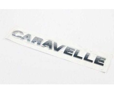 VAG Naujas originalus VW TRANSPORTER (03-11) galinis bagažinės \"CARAVELLE\" užrašas B