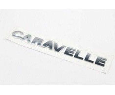 VAG Naujas originalus VW TRANSPORTER (03-11) galinis bagažinės \"CARAVELLE\" užrašas B