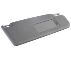 VAG NAUJAS VW GOLF R32 SAULĖS ŠALMAS SU VEIDRODŽIU IR DANGTELIU Juodas 1K0857552S3H8 ORIGINALUS
