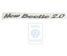 Vag New Beetle 2001 2010 Sidabrinis Inscription Originalus 1C0853313B3BU