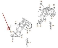 VAG OEM AUDI A3 8V PRIEKINIŲ DEŠINIŲ RATŲ KORPUSO APDAILA 8V0821172J ORIGINALI