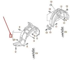 VAG OEM AUDI A3 8V PRIEKINIŲ DEŠINIŲ RATŲ KORPUSO APDAILA 8V0821172J ORIGINALI