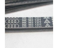 VAG OEM AUDI A4 B8 3.0TFSI AUXILIARY DRIVE BELT 06E903137T ORIGINALUS