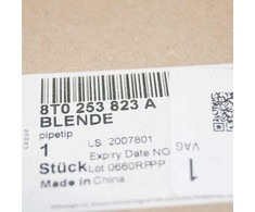VAG OEM AUDI A5 RS5 IŠMETIMO VAMZDŽIO APDAILA KAIRĖ 8T0253823A 2016 ORIGINALI