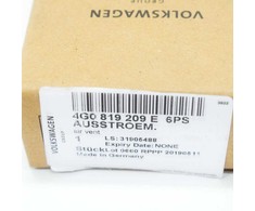 VAG OEM AUDI A6 C7 4G PRIEKINIS PRIEKINIS SKYDAS KAIRĖS VIRŠUTINĖS ORO IŠMETIMO ANGOS 4G0819209E6PS ORIGINALUS