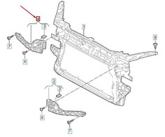 VAG OEM AUDI Q2 PRIEKINIŲ DEŠINIŲ PAGRINDINIŲ ŽIBINTŲ MONTAVIMAS 81A805608C ORIGINALUS