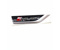 VAG OEM AUDI RS5 SPORTBACK 8W6 PRIEKINIS DEŠINIS KAPOTAS EMBLEMA 8W6853602DPUZ ORIGINALI