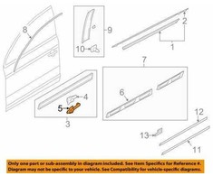 VAG ORIGINAL Klipas OEM AUDI Audi Q7 4L 4LB 4L0853909A