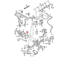 VAG ORIGINAL VW Audi Dichtung AGR Ventil A4 B8 A5 8T PHAETON 2.7/3.0 TDI 059131547C