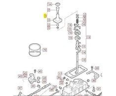 VAG Originali 5 pavarų perjungimo juoda rankena Audi A3 S3 2001-2003