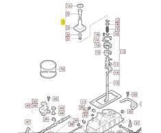 VAG Originali 5 pavarų perjungimo juoda rankena Audi A3 S3 2001-2003