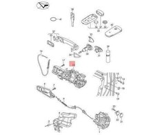 VAG Originali tvirtinimo juosta dešinėje pusėje VW Passat 4Motion Variant Santana 3C0837886H