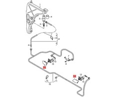 VAG Originalus AUDI A7 Sportback audi 4GF Dangtelis dešinėje 4G8955276DGRU
