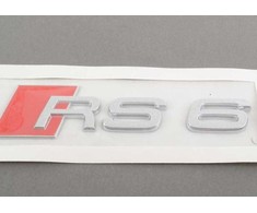VAG Originalus Audi RS6 etiketės ženklelis