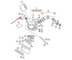 VAG Originalus Audi VW oro įsiurbimo korpuso laikiklis adapteris OE 8R0133426