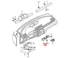 VAG Originalus Carrier VW CC Passat 357 358 3AA857318C