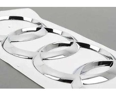 VAG Originalus Chrome Emblema AUDI Q7 4MB 4M08537422ZZ
