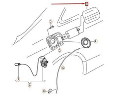 VAG Originalus degalų bako dangtelis AUDI A5 S5 kabrioletas 8F0809907GRU