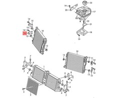 VAG Originalus dešinysis apatinis laikiklis AUDI R8 422 423 427 429 420121232B