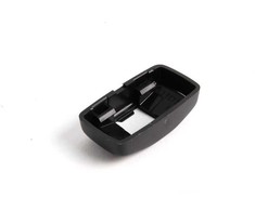 VAG Originalus interjero saulės skydelio kabliuko dangtelis Soul juodas AUDI A2 A3 A5 A4 RS4 RS5 2000-