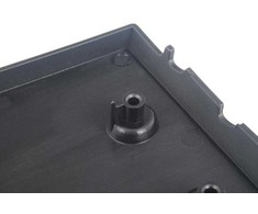 VAG Originalus juodas numerių laikiklis AUDI A4 Avant S4 8K2 8K5 8K0807285H3FZ