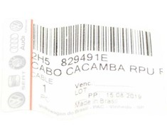 VAG Originalus laikymo virvė galinė VW Amarok 2H5829491E