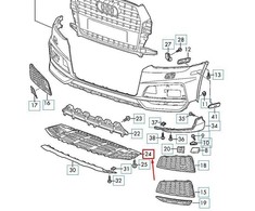 Vag Originalus Uždarymo Elementas Audi Q3 8U 8U0807233H
