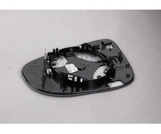 VAG Originalus veidrodinis stiklas, išgaubtas, su laikikliu dešinėje VW 5K0857522A