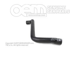 VAG Originalus Volkswagen aušinimo žarna NOS Golf Jetta Rabbit Cabrio 1E 1H 1H0121101B