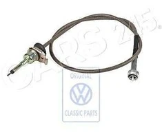 VAG Originalus Volkswagen greičio matuoklio variklio kabelis NOS VW Golf Cabriolet 531957803D