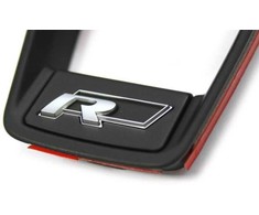 VAG Originalus VW Atlas Tiguan apdaila vairo satino juoda/aliuminio 3QF419685ICL