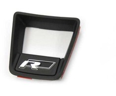 VAG Originalus VW Atlas Tiguan apdaila vairo satino juoda/aliuminio 3QF419685ICL