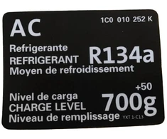 VAG Originalus VW Beetle Cabrio Cabriolet lipdukas oro kondicionieriui 1C0010252K