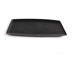 VAG Originalus VW Bora Golf R32 Satino Juodas Įdėklas Viršutinė Centrinė 1K08581679B9