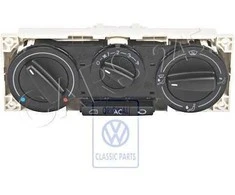 VAG Originalus VW EuroVan Transporter šviežio oro ir šildymo valdikliai 7D1820045F01C