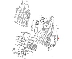 VAG Originalus VW Golf R32 GTI Rabbit Variant 4Motion Dangtis Titan Juodas 1K0882312A81U
