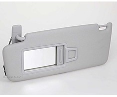 VAG Originalus VW SEAT saulės skydelis su veidrodžiu ir dangteliu perlų pilkos spalvos 5G0857551AJ2F4