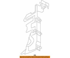 VAG Oro Gidas Kairėje OEM VW Beetle Kabrioletas 5C1 5C7 5C5121283B
